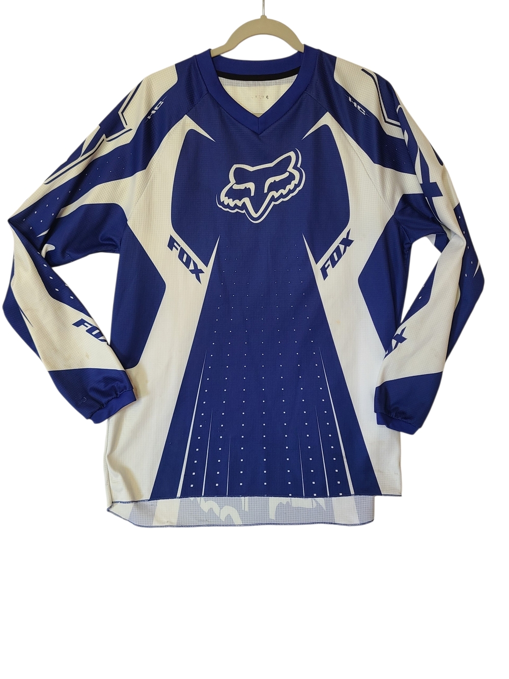 Fox Racing HC Series Motocross Jersey Blue White MX Large